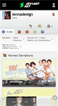 Mobile Screenshot of lennadesign.deviantart.com