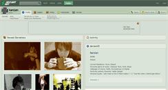 Desktop Screenshot of kanzan.deviantart.com