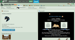Desktop Screenshot of animalgirl1869.deviantart.com