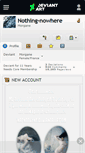 Mobile Screenshot of nothing-nowhere.deviantart.com