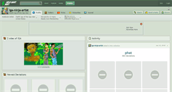 Desktop Screenshot of iga-ninja-artist.deviantart.com