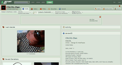 Desktop Screenshot of colcol-chan.deviantart.com