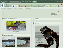 Tablet Screenshot of irekaciem.deviantart.com