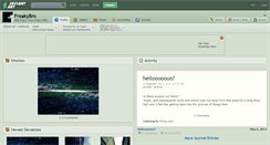 Desktop Screenshot of freakybro.deviantart.com