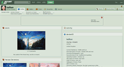 Desktop Screenshot of kaliban.deviantart.com