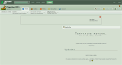 Desktop Screenshot of francine1991.deviantart.com