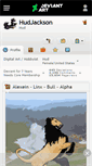 Mobile Screenshot of hudjackson.deviantart.com