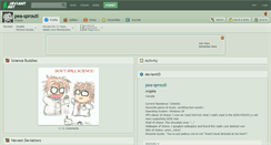 Desktop Screenshot of pea-sprouti.deviantart.com