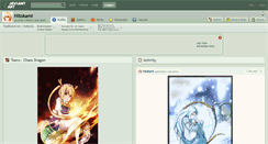 Desktop Screenshot of hitokami.deviantart.com