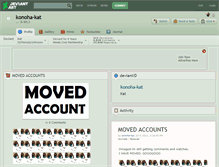 Tablet Screenshot of konoha-kat.deviantart.com