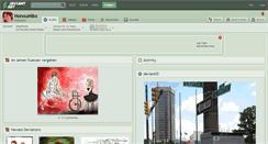 Desktop Screenshot of honoumiko.deviantart.com