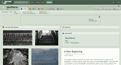 Desktop Screenshot of idesofnever.deviantart.com