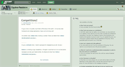 Desktop Screenshot of equine-passion.deviantart.com