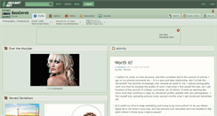 Desktop Screenshot of bassderek.deviantart.com