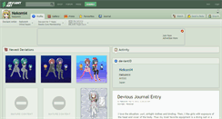 Desktop Screenshot of nekomi4.deviantart.com