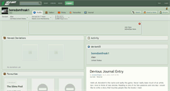 Desktop Screenshot of boredomfreak1.deviantart.com