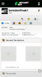 Mobile Screenshot of boredomfreak1.deviantart.com