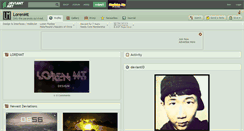 Desktop Screenshot of lorenmt.deviantart.com
