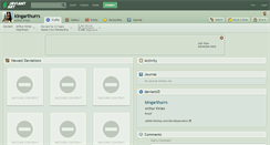 Desktop Screenshot of kingarthurrs.deviantart.com