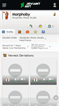 Mobile Screenshot of morphoby.deviantart.com