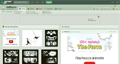 Desktop Screenshot of mdmbunny.deviantart.com