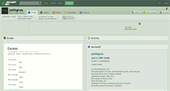 Desktop Screenshot of joshisgross.deviantart.com