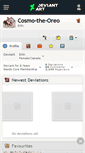 Mobile Screenshot of cosmo-the-oreo.deviantart.com