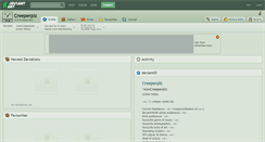 Desktop Screenshot of creeperplz.deviantart.com