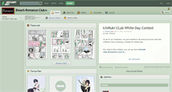 Desktop Screenshot of bleach-romance-club.deviantart.com