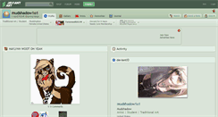 Desktop Screenshot of mudshadow1o1.deviantart.com