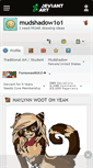 Mobile Screenshot of mudshadow1o1.deviantart.com