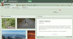 Desktop Screenshot of magomallo.deviantart.com