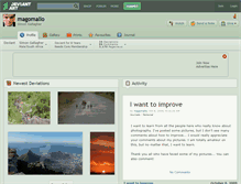 Tablet Screenshot of magomallo.deviantart.com
