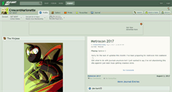 Desktop Screenshot of crescentmarionette.deviantart.com