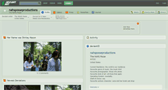 Desktop Screenshot of nahsposseproductions.deviantart.com