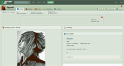 Desktop Screenshot of keynan.deviantart.com