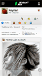 Mobile Screenshot of keynan.deviantart.com