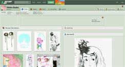 Desktop Screenshot of hioko-itsuko.deviantart.com