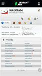 Mobile Screenshot of nekookabe.deviantart.com