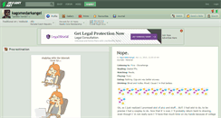 Desktop Screenshot of kagomedarkangel.deviantart.com