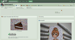 Desktop Screenshot of cottoncandy33.deviantart.com