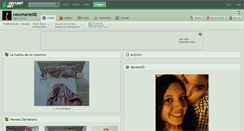 Desktop Screenshot of newmarie08.deviantart.com