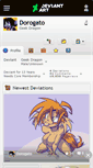 Mobile Screenshot of dorogato.deviantart.com