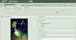 Desktop Screenshot of deviant-dandelion.deviantart.com