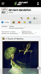 Mobile Screenshot of deviant-dandelion.deviantart.com