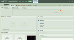 Desktop Screenshot of domesex.deviantart.com
