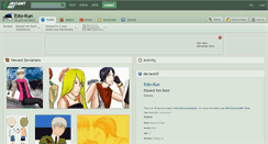 Desktop Screenshot of esto-kun.deviantart.com