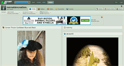 Desktop Screenshot of mermaidencreations.deviantart.com