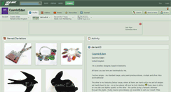 Desktop Screenshot of cosmiceden.deviantart.com
