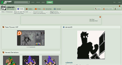 Desktop Screenshot of cyberaix.deviantart.com